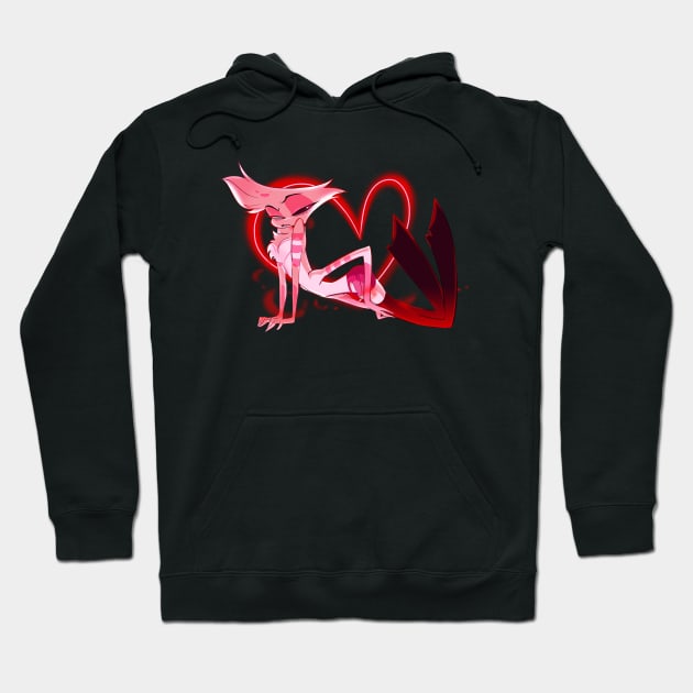 addict w/ heart Hoodie by shadowllamacorn